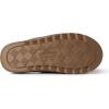 Dearfoams Women’s Norma Adjustable Wool Slide Slipper(Moss)