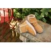 Dearfoams Women’s Pine All Day Comfort and Water Resistant Ankle Boot(Whiskey)