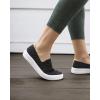 Dearfoams Women’s Sophie Loafers(Black/White)