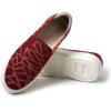 Dearfoams Women’s Sophie Loafers(Cabernet Print)