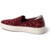 Dearfoams Women’s Sophie Loafers(Cabernet Print)