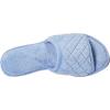 Dearfoams Women’s Terry Slide Flat, Fresh Pink(Ice Berg)