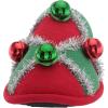 Dearfoams Women’s Ugly Sweater Closed Toe Scuff Slipper(Bells & Argyle)