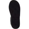 Dearfoams Womens Wren High Vamp Clog Indoor/Outdoor Memory Foam House Shoe(Black)