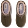 Dearfoams Womens Wren High Vamp Clog Indoor/Outdoor Memory Foam House Shoe(Loden)