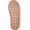 Dearfoams Womens Wren High Vamp Clog Indoor/Outdoor Memory Foam House Shoe(Oatmeal)