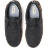 Dearfoams mens Bennett Indoor/Outdoor Memory Foam Comfort Chukka Boot(Black)