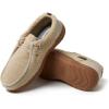 Dearfoams mens Bennett Indoor/Outdoor Memory Foam Comfort Chukka Boot(Dark Oyster)