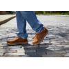 Dearfoams mens Bennett Indoor/Outdoor Memory Foam Comfort Chukka Boot(Dark Oyster)