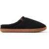 Dearfoams mens Case Casual Clog(Black)