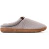 Dearfoams mens Case Casual Clog(Grey)
