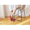 Dearfoams mens Indoor/Outdoor Warm Up Bootie(Cabernet)