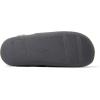 Dearfoams mens Matthew Moc Toe Scuff Indoor Outdoor House Shoe(Grey)