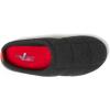 Dearfoams mens Memory Foam Indoor Outdoor House Slipper – Brayden Clog – Gifts for Men(Black)