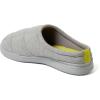 Dearfoams mens Memory Foam Indoor Outdoor House Slipper – Brayden Clog – Gifts for Men(Light Heather Grey)