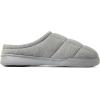Dearfoams mens Memory Foam Indoor Outdoor House Slipper – Brayden Clog – Gifts for Men(Light Heather Grey)