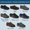 Dearfoams mens Thompson Memory Foam Clog SlipperSlipper(Brown Plaid)