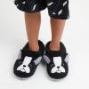 Dearfoams unisex-child Kids Toddlers Whimsical Animal Critter Washable Slipper(Dog)