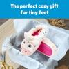 Dearfoams unisex-child Kids Toddlers Whimsical Animal Critter Washable Slipper(Multi)