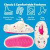 Dearfoams unisex-child Kids Toddlers Whimsical Animal Critter Washable Slipper(Multi)