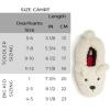 Dearfoams unisex-child Kids Toddlers Whimsical Animal Critter Washable Slipper(White Bear)