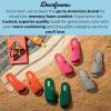 Dearfoams womens Adjustable Indoor/Outdoor Machine Washable Memory Foam Slide(Deep Green Terry)