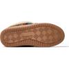 Dearfoams womens Atley Indoor Outdoor House Shoe Fuzzy Memeory Foam Clog(Navy Plaid)