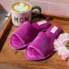 Dearfoams womens Beatrice Side Gore SlideSlipper(Barbie Pink)