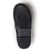 Dearfoams womens Nyla Felted and Plaid Moc Toe Clog(Black)