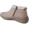 Dearfoams womens Original Comfort Naomi Wedge BootieAnkle Boot(Rose)