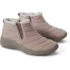 Dearfoams womens Original Comfort Naomi Wedge BootieAnkle Boot(Rose)