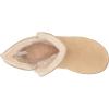 Dearfoams womens Paige Genuine Suede BootieSlipper(Desert)