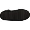 Dearfoams womens Sara Velour BootieSlipper(Black Multi)