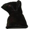 Dearfoams womens Sara Velour BootieSlipper(Black Multi)