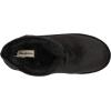 Dearfoams womens Sara Velour BootieSlipper(Shiny Black)