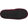 Dearfoams womens Sara Velour BootieSlipper(Shiny Burgundy)