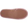 Dearfoams womens Sara Velour BootieSlipper(Shiny Pale Mauve)