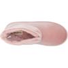 Dearfoams womens Sara Velour BootieSlipper(Shiny Pale Mauve)