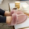 Fireside by Dearfoams Women’s Fireside Sydney Shearling Fur Indoor/Outdoor Scuff Slipper With Wide Widths(Dusty Pink)