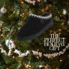 Fireside by Dearfoams mens Grafton Shearling Indoor/Outdoor Clog(Black Taping)