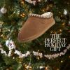 Fireside by Dearfoams mens Grafton Shearling Indoor/Outdoor Clog(Chestnut Taping)
