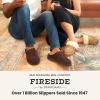 Fireside by Dearfoams mens Grafton Shearling Indoor/Outdoor Clog(Coffee)