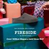 Fireside by Dearfoams mens Grafton Shearling Indoor/Outdoor Clog(Grey Solid)