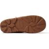 Fireside by Dearfoams mens Shepparton Shearling Fur Indoor/Outdoor Lace-up Chukka Boot(Chestnut)