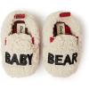 Dearfoams Baby & Kids’ Bear Matching Family Slipper Christmas Gifts(Baby Bear Crème Brulee)