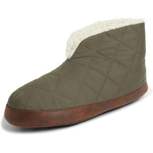 Dearfoams Men’s Heritage Warm Up Bootie(Loden)