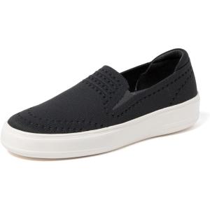 Dearfoams Women’s Sophie Loafers(Black Solid)