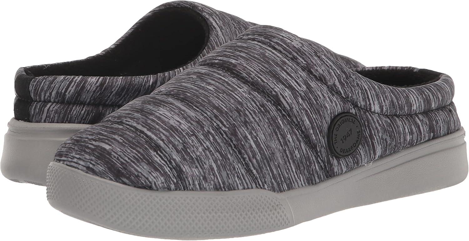 imageDearfoams Mens Andre Sport Lounge ClogBlack Combo Nylon
