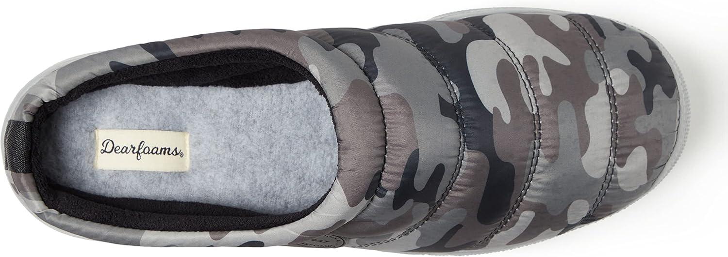 imageDearfoams Mens Andre Sport Lounge ClogBlack Nylon