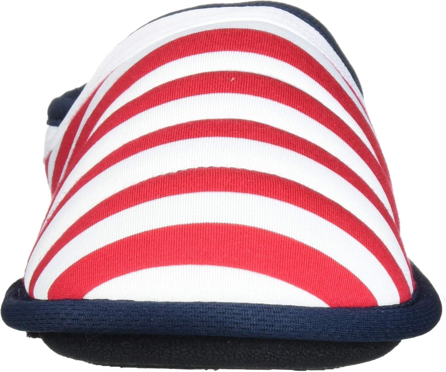 imageDearfoams UnisexChild Kids Toddlers Patriotic Americana Clog for 4th of July SlipperStars and Stripes